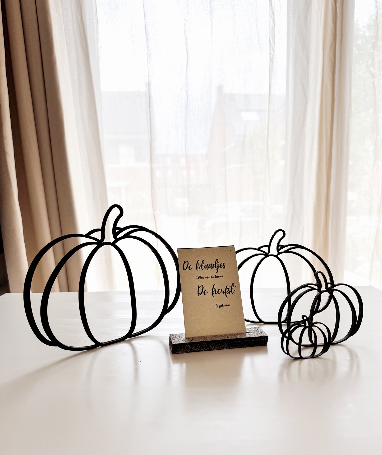 Herfstdecoratie β Pompoenenset