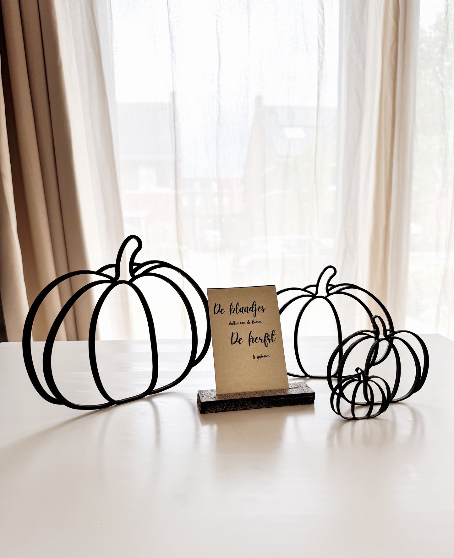 Herfstdecoratie β Pompoenenset