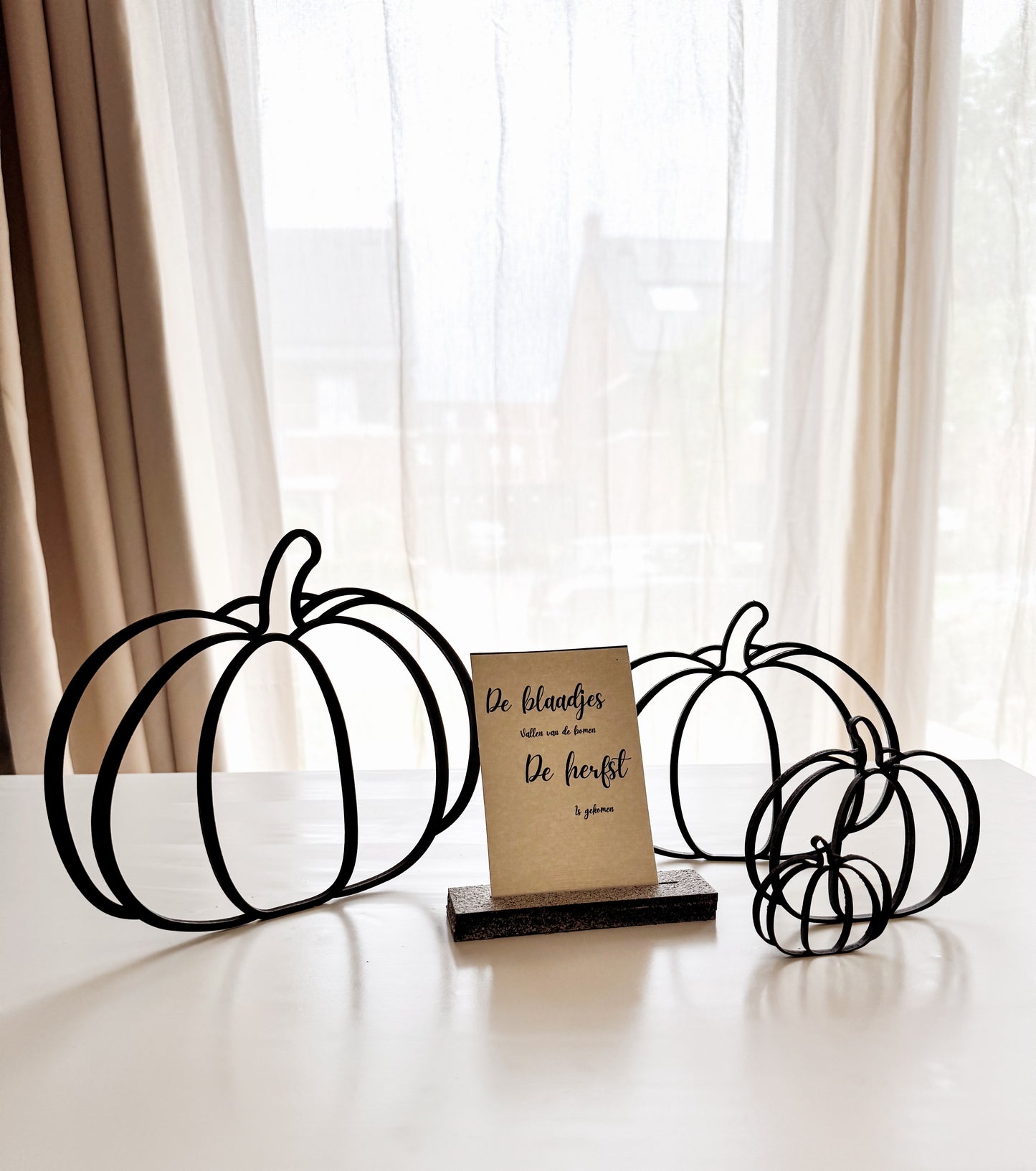 Herfstdecoratie β Pompoenenset