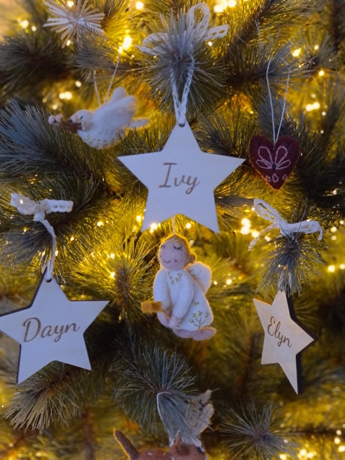 Kerstboomhanger ster