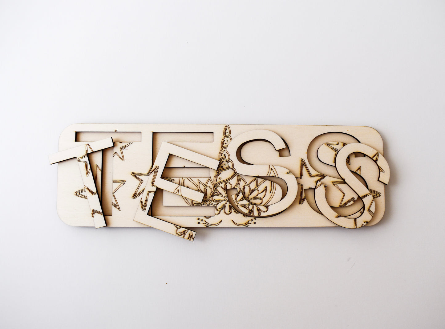 Custom naam puzzels