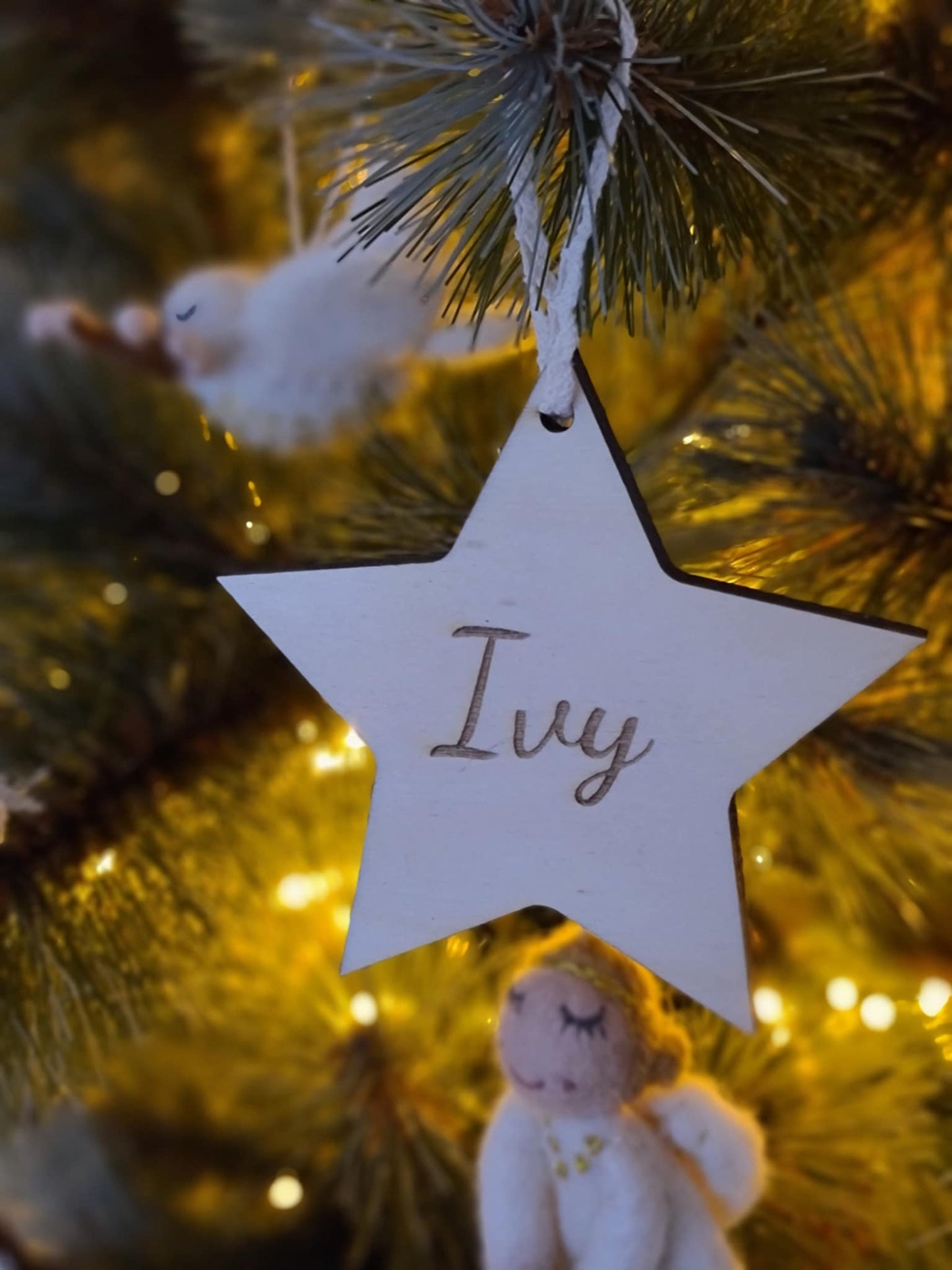 Kerstboomhanger ster