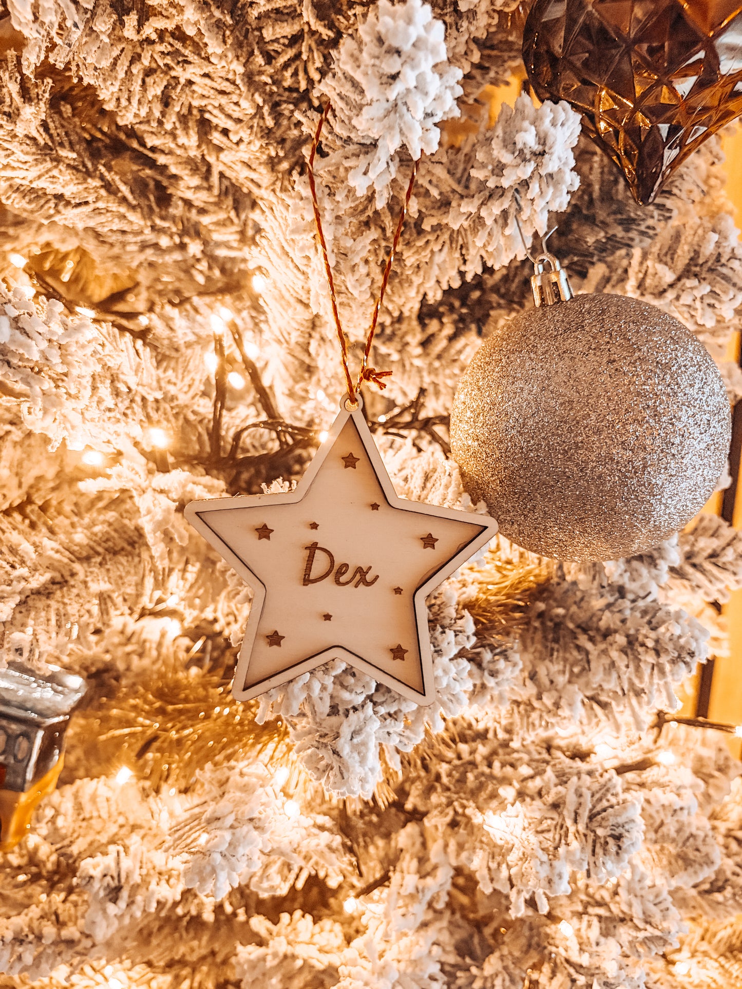 Kerstboomhanger ster