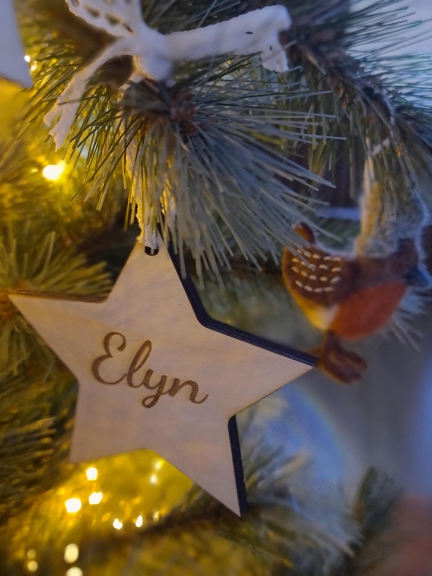 Kerstboomhanger ster