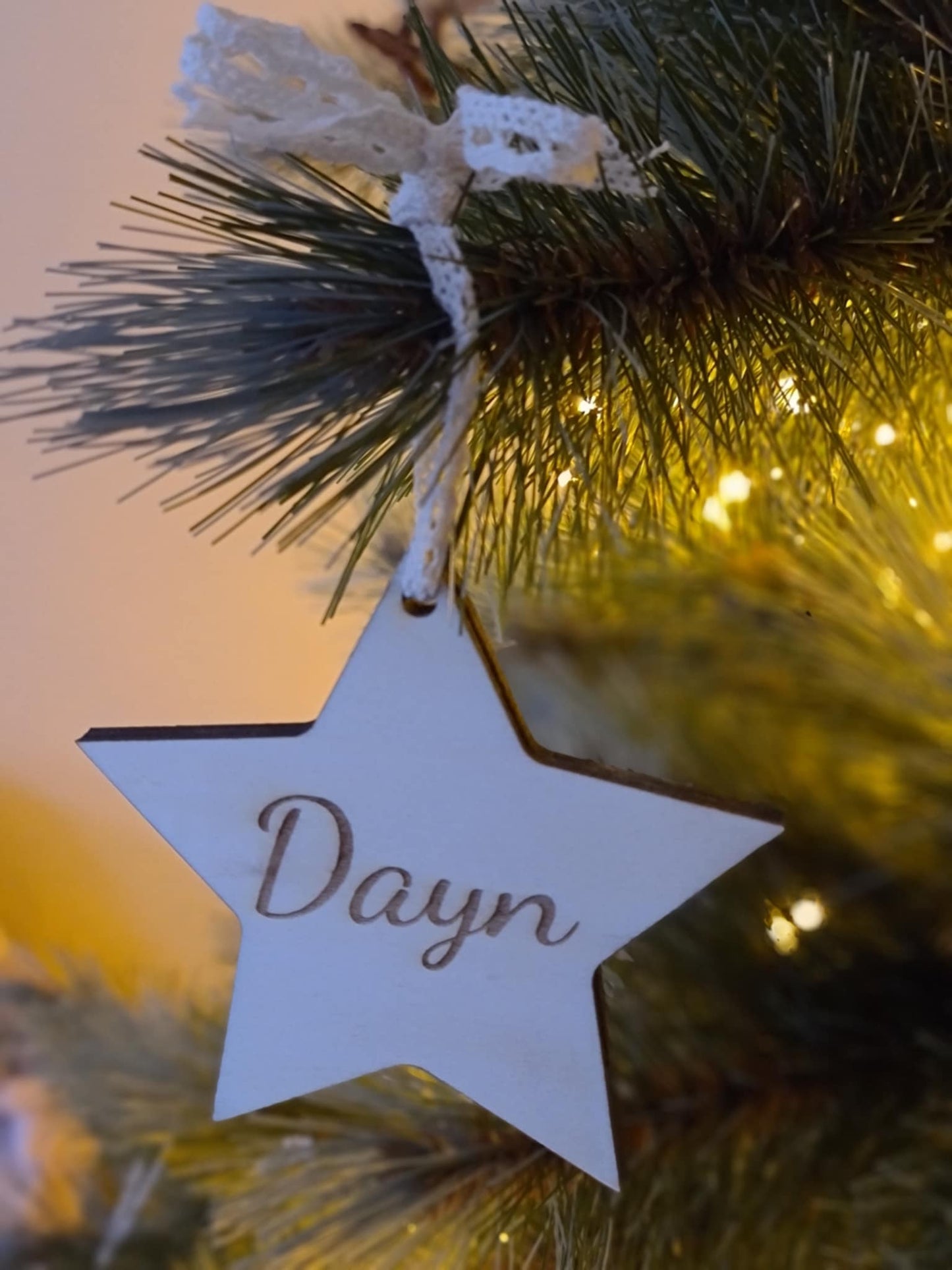 Kerstboomhanger ster