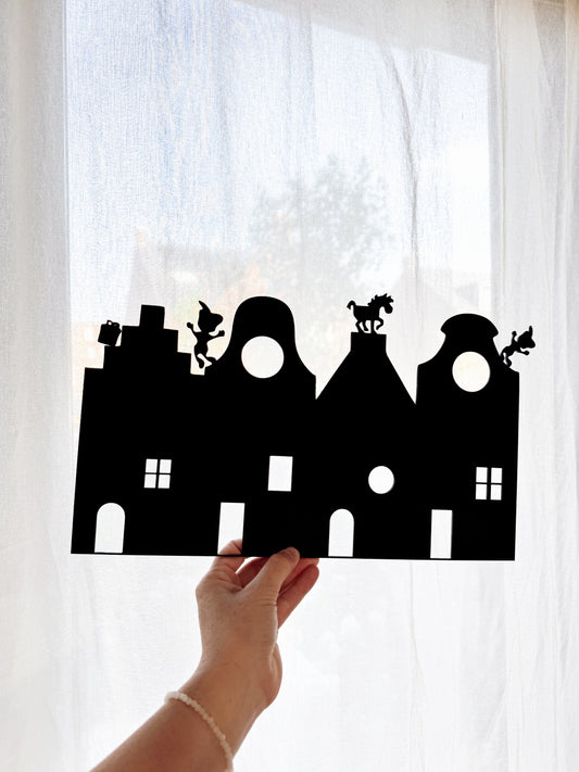 Raamdecoratie Sinterklaas