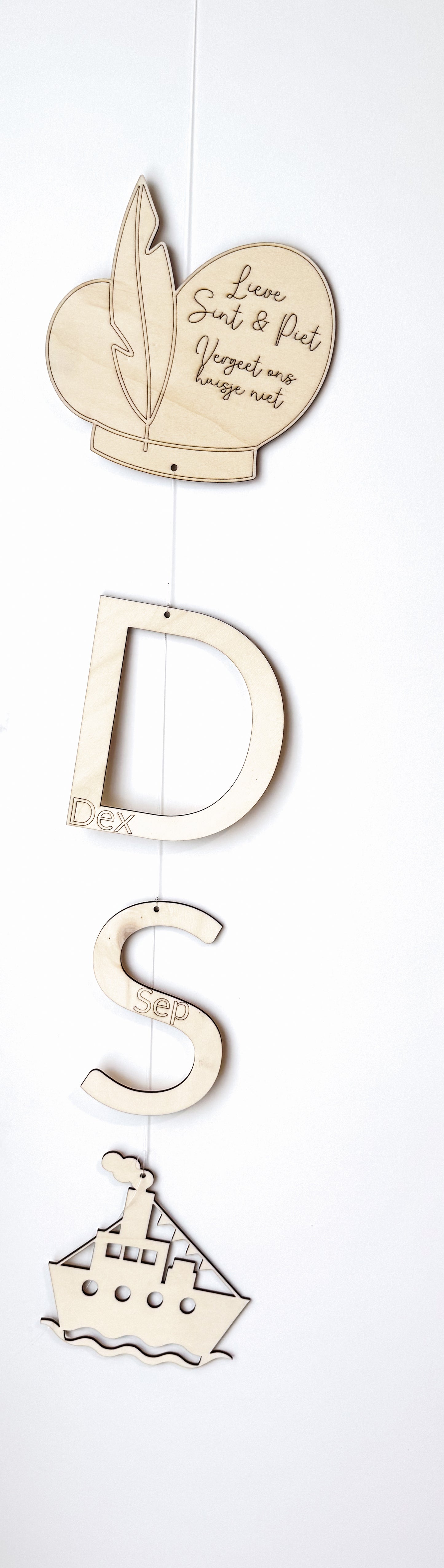 Deurhanger '' hier wonen''