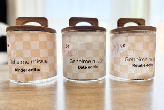 Een missie in een potje