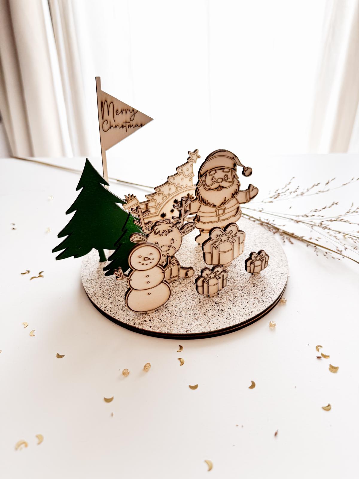 Kerstbordje